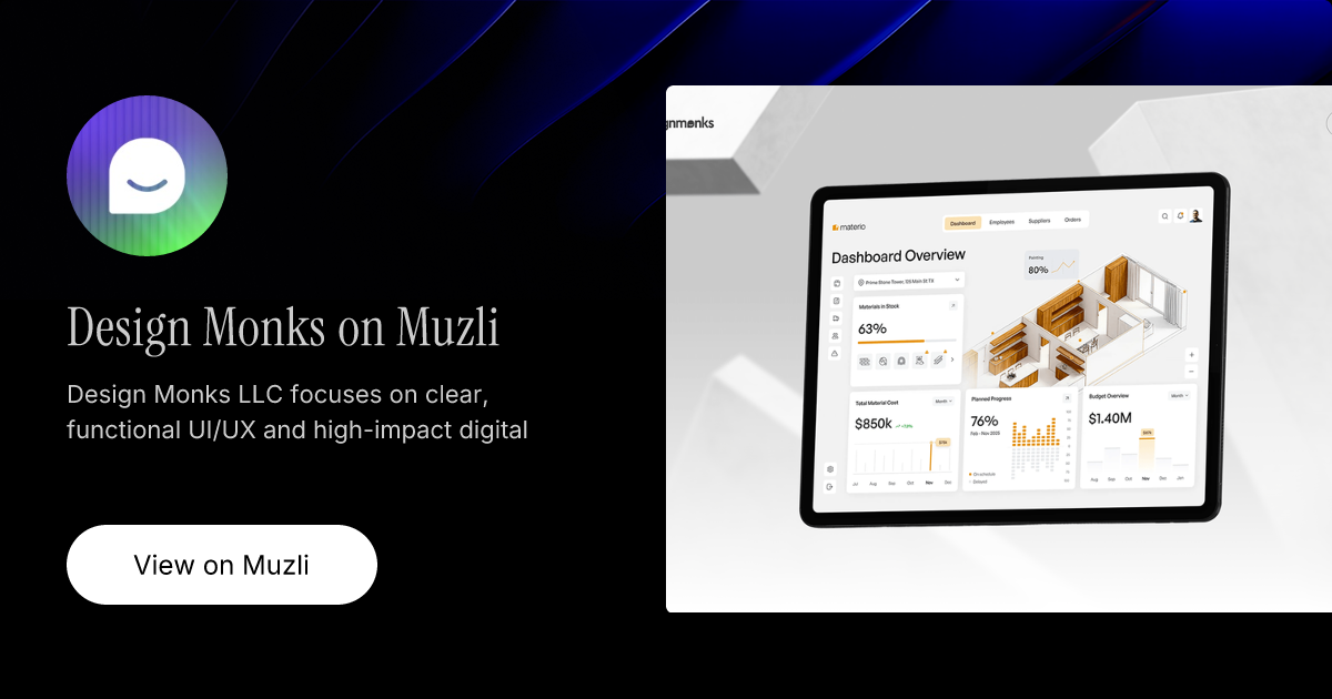 Design Monks on Muzli