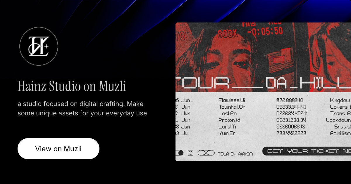 Hainz Studio on Muzli