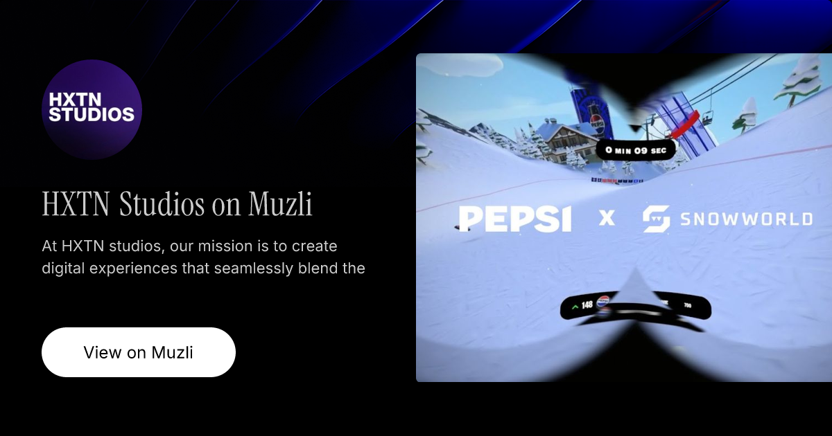 HXTN Studios on Muzli