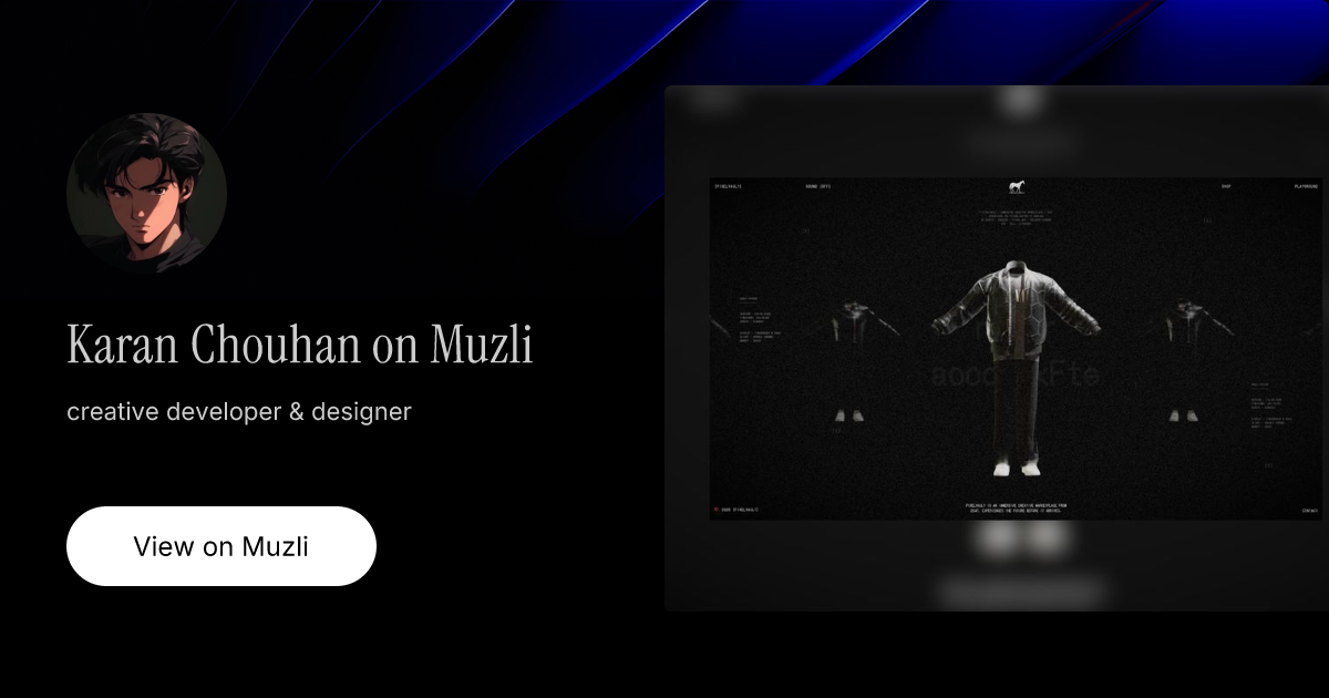 Karan Chouhan on Muzli
