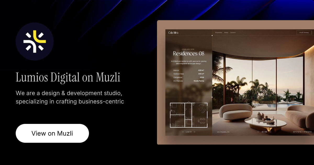 Lumios Digital on Muzli