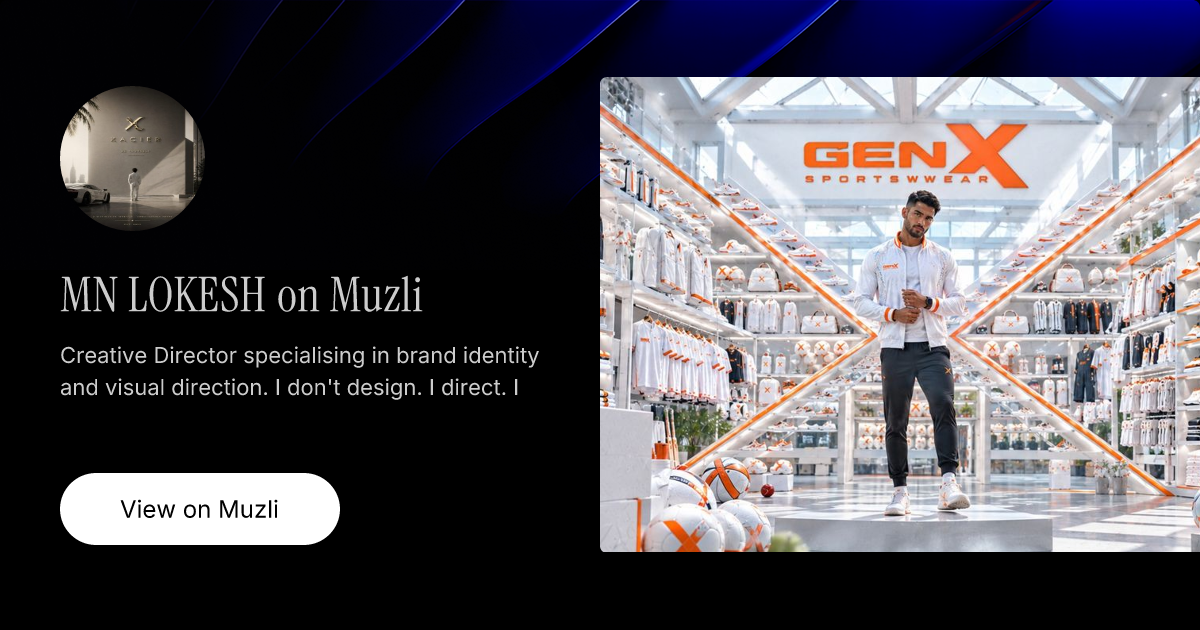 MN LOKESH on Muzli
