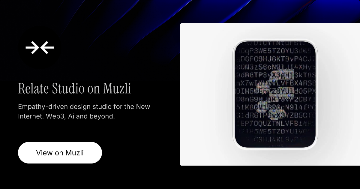 Relate Studio on Muzli