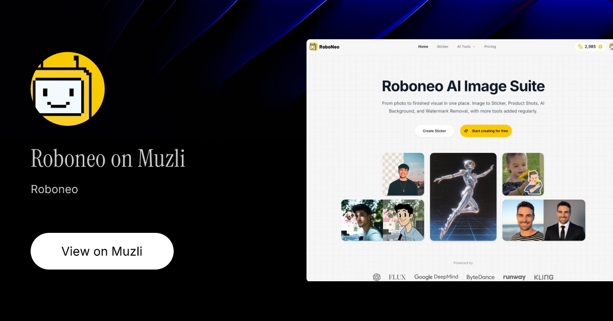 Roboneo on Muzli