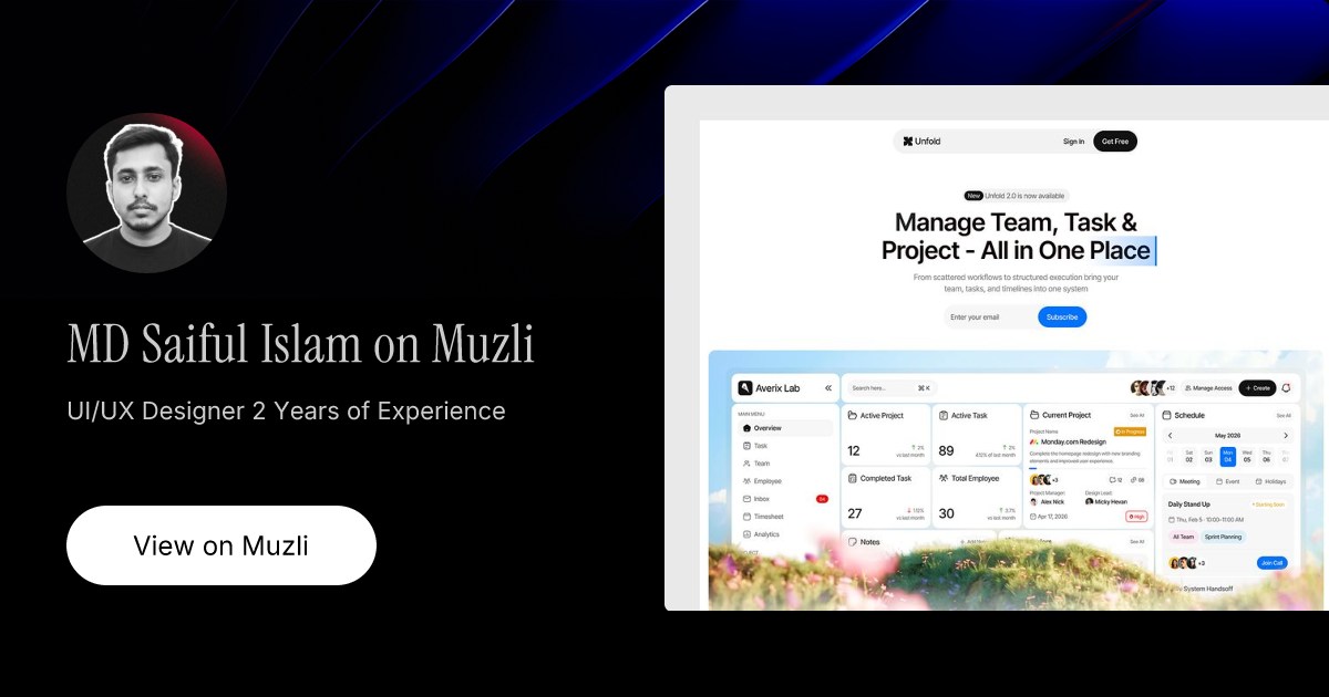 saiful Islam on Muzli