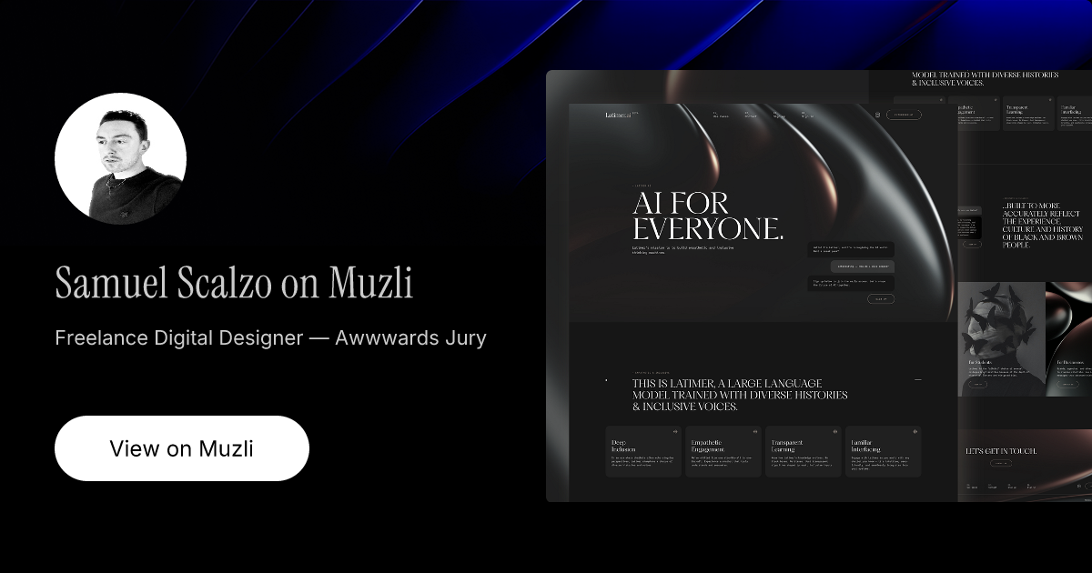 Samuel Scalzo on Muzli