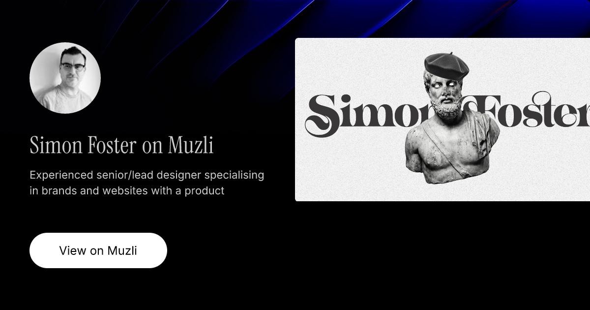 Simon Foster on Muzli