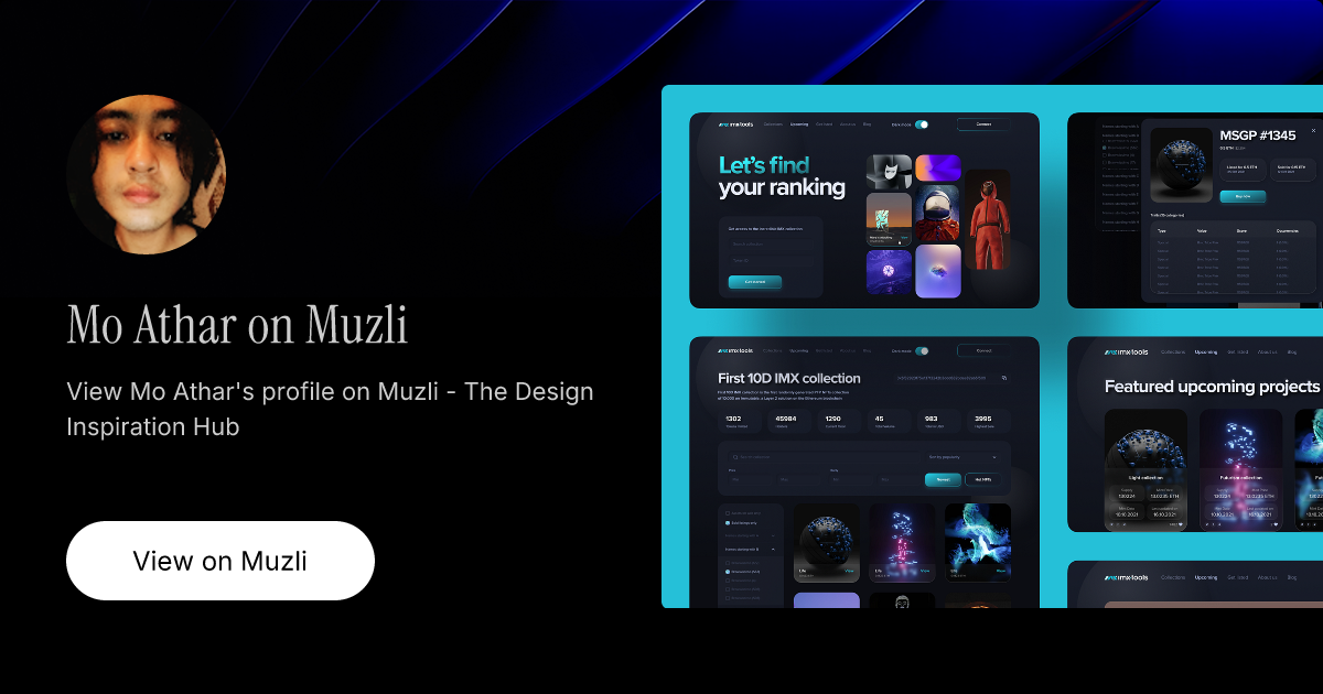 Mo Athar on Muzli