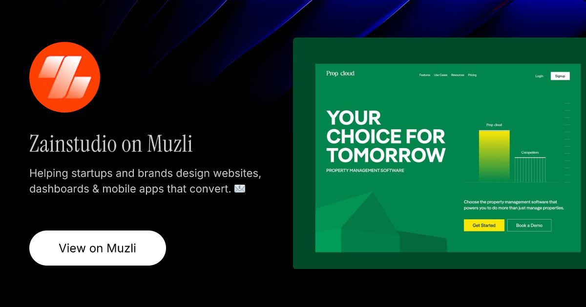 Zainstudio on Muzli